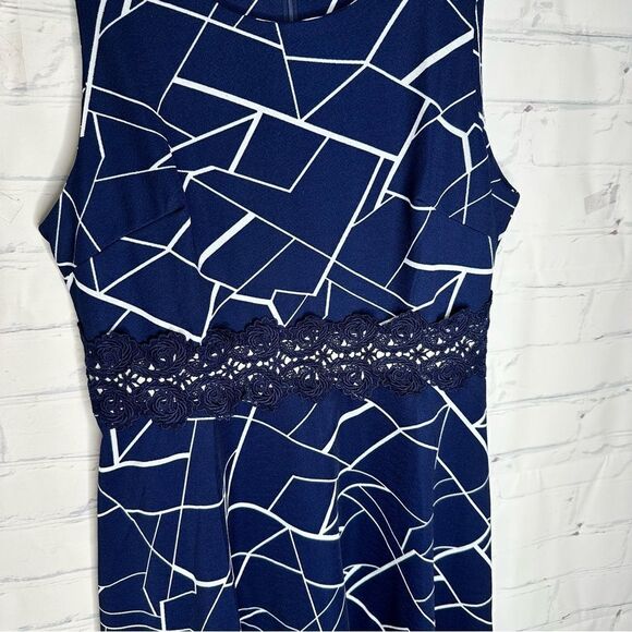 Homeyee size 12 blue dress - Picture 3 of 7